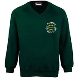 Kirk Langley Primary School - Knitted V-Neck Jumper