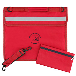 Kirkby La Thorpe CE Primary Academy - Deluxe Bookbag - Red