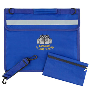 Langham Village School - Royal Blue Deluxe Bookbag