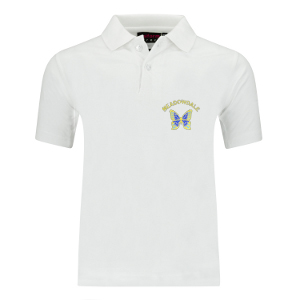 Meadowdale Primary - White Polo Shirt