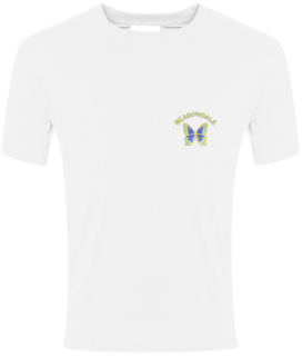 Meadowdale Primary - White T-Shirt (PE)