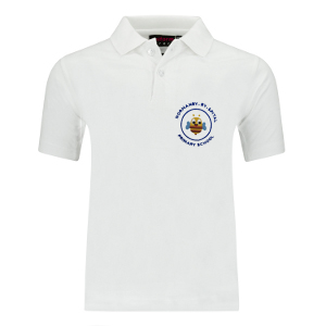 Normanby by Spital Primary School - White Polo Shirt