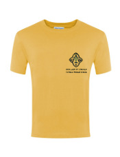 Our Lady of Lincoln - Gold P.E. T-Shirt