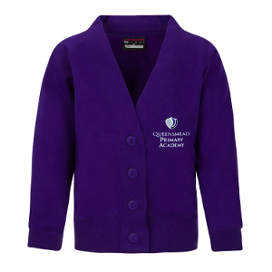 Queensmead Primary Academy CARDIGAN (Purple)