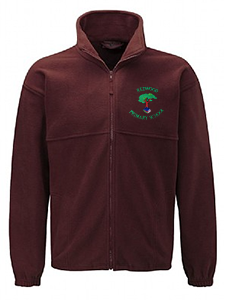 Redwood Primary School - Burgundy Fleece Jacket