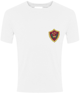 St John Fisher - White PE T-Shirt