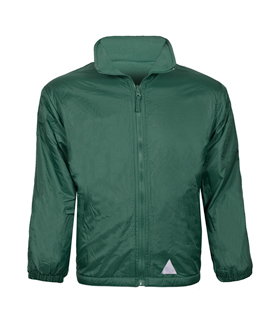 Meadowdale Primary - Bottle Green Reversible Jacket