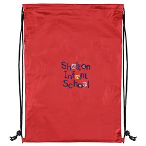 Shelton Infant School - PE Bag - Red