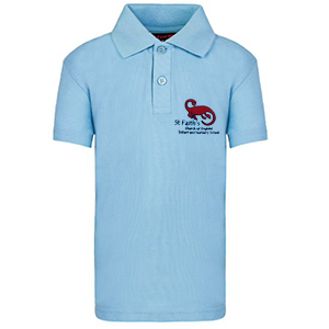 St Faiths C of E Infant School - Sky Polo Shirt