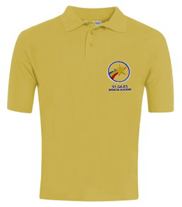 St Giles School - Gold Polo Shirt
