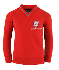 St Peter at Gowts Primary School - Red/Grey Sweatshirt