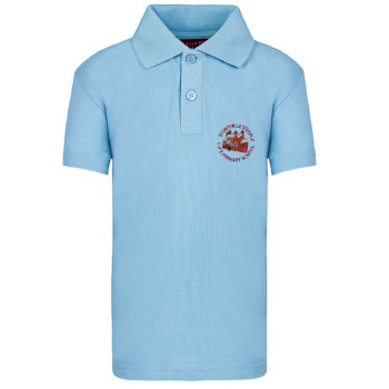 Sturton Le Steeple C of E Primary School - Sky Blue Polo Shirt