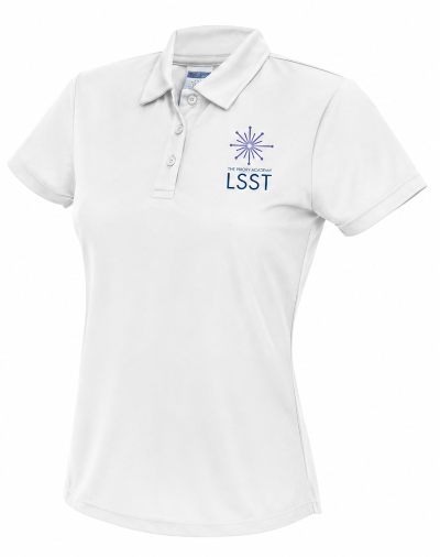 Priory Academy LSST - GIRLS Fit - WHITE GCSE PE Polo Shirt