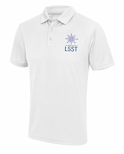 Priory Academy LSST - UNISEX Fit - WHITE GCSE PE Polo Shirt