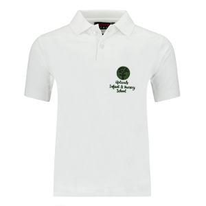Uplands Infant School - White Polo Shirt