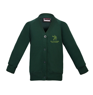 Waltham Leas Primary Academy - Bottle Green Cardigan