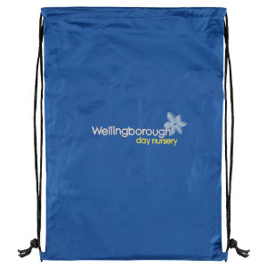 Wellingborough Day Nursery - Drawstring BAG (Royal Blue)