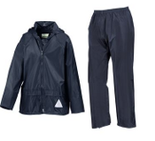 Waterproof Trouser and Jacket Set - Navy